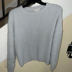 Blue/Grey Crew Neck Sweater
